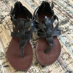 Steve Madden Leather Gladiator Sandals